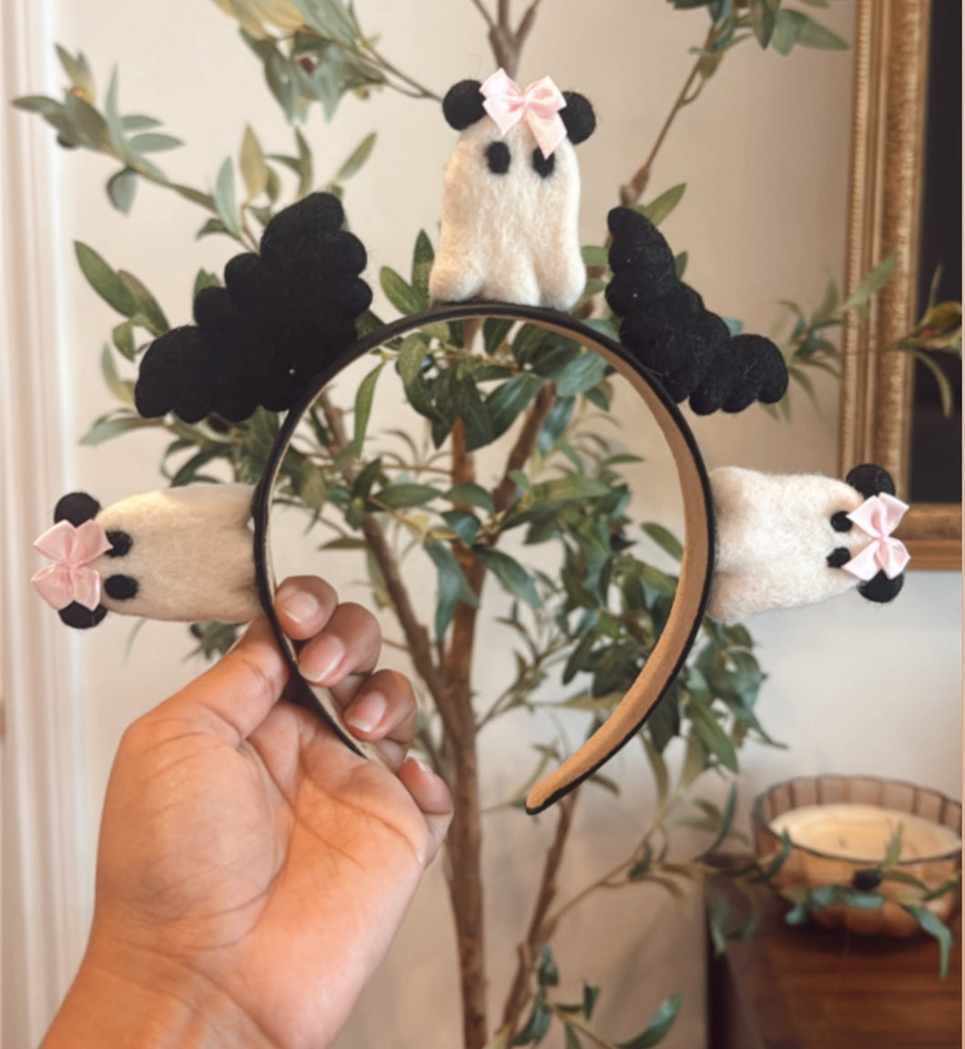 Coquette Ghostie Mouse Crown
