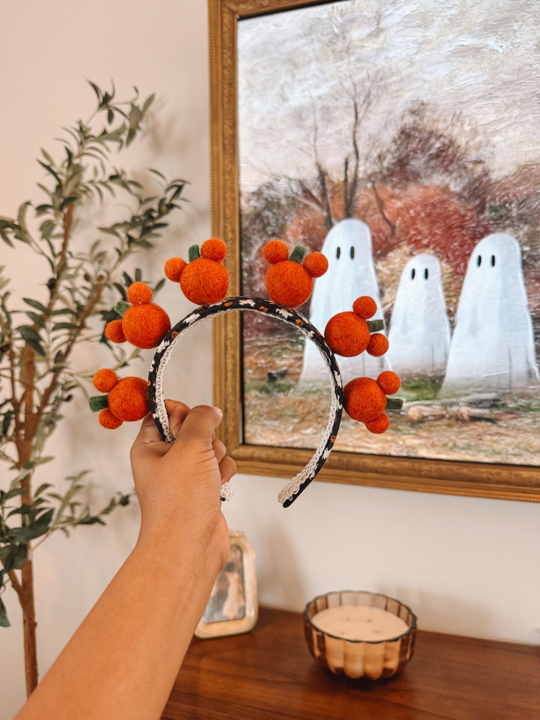 Pumpkin Mouse Crown (2 week turnaround)