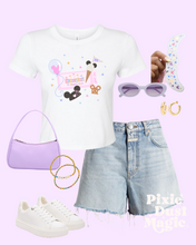 Load image into Gallery viewer, 70th Anniversary Cropped Tee
