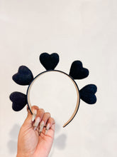 Load image into Gallery viewer, Black Heart Crown
