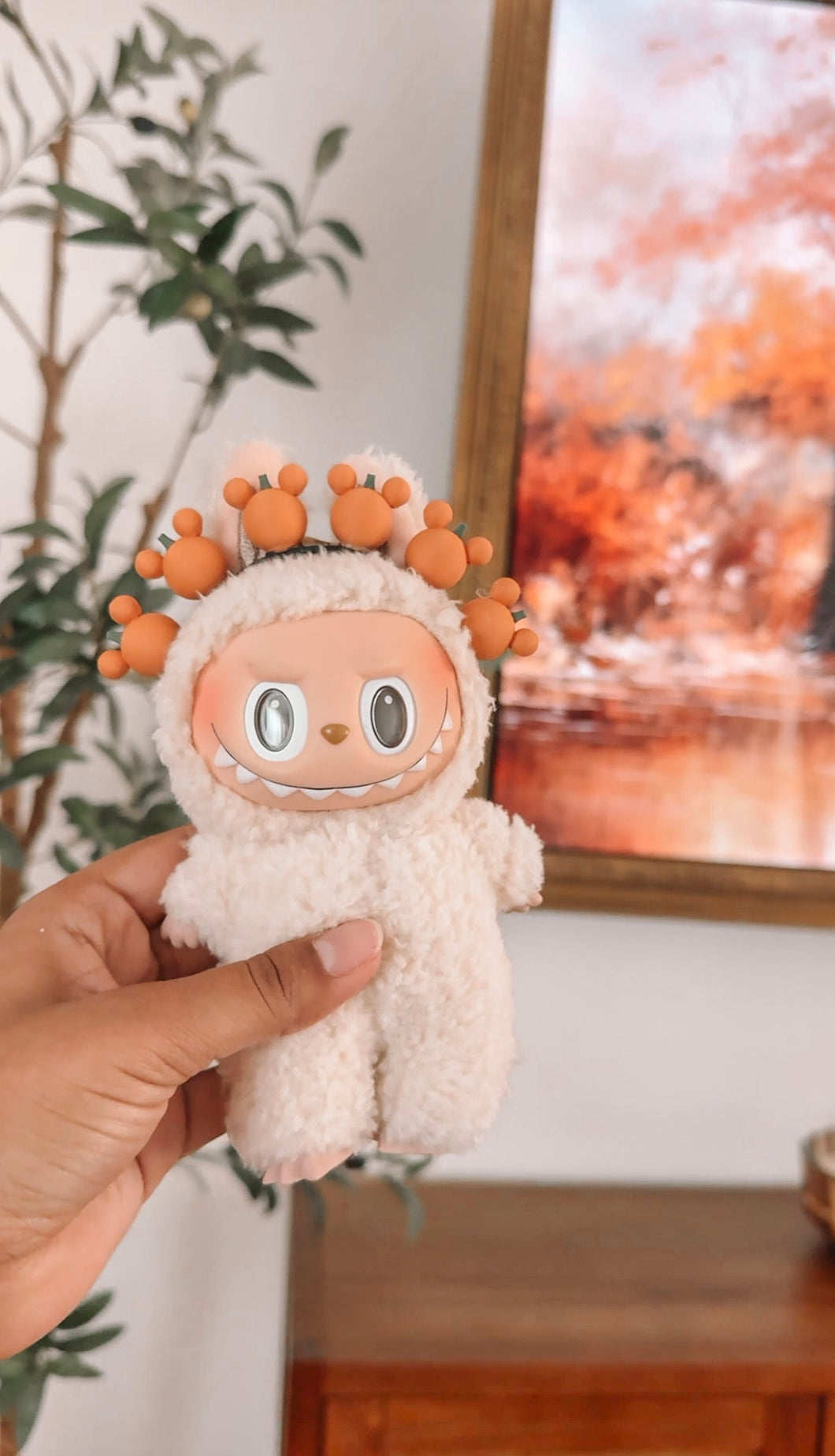 Labubu Pumpkin Mouse Crown